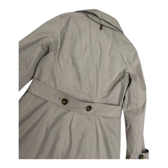 MACKAGE Luxury Designer Business Casual Trench Coat Jacket Womens Large - Picture 8 of 11